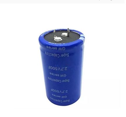 Superkondensator-schraubenartige sehr hohe Gebühren-und Entladungs-Rate 500F 2,7 V