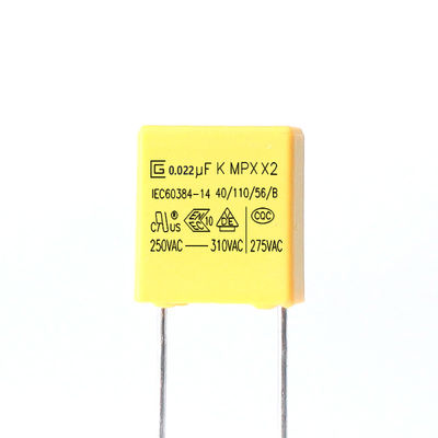 Sicherheits-Kondensator-Entstörungskondensator-lange Nutzungsdauer 0.022UF 250-310V X2