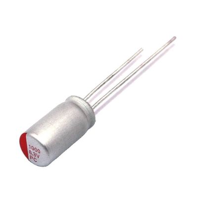 Durch Loch-Polymer-Aluminium-feste Kondensatoren 1000uf 6,3 v 330UF 16V