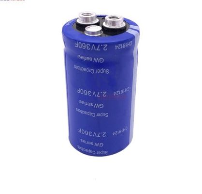 Entladungs-Kapazität Supercapacitor Auto 2.7V 360F ist die hohe gegenwärtige superstarkes