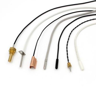 Sonden-Sensor der Klimaanlagen-NTC, Thermistor des Ohm-10k mit wasserdichtem kupfernem Rohr