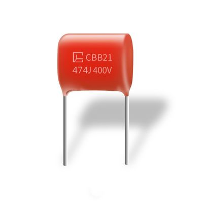 CBB21 474J 400V metallisierte Polypropylen-Folienkondensator mit gutem Isolationswiderstand