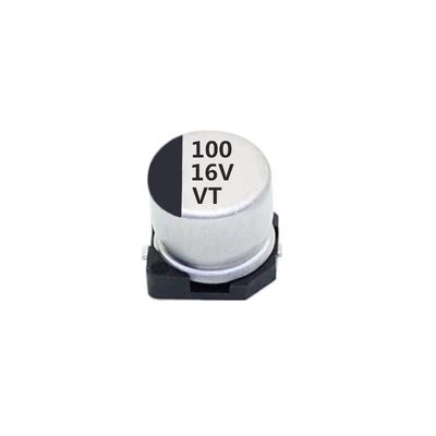 Stabiler Kondensator der Leistungs-100uf 16v SMD, elektrolytischer Aluminiumkondensator