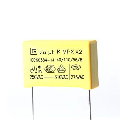 Entstörungskondensator 0.22UF 224K P15MM 310VAC für Stromversorgungs-Kontrollorgane