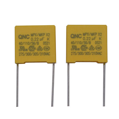 Radialer X2-Sicherheitskondensator 10.1UF 0.47UF1.0UF 2.5 Mal Überspannung -40 °C bis 85,0 °C Betriebstemperaturbereich