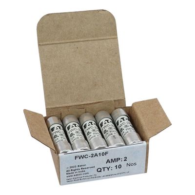 Ausgezeichnete Fahrradfähigkeit und Leistung Cramic Sicherung Eaton Bussmann 10 X 38 mm Ferrule Sicherung FWC-2A10F