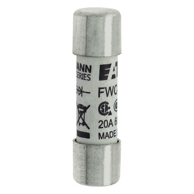 Ausgezeichnete Fahrradfähigkeit und Leistung Cramic Sicherung Eaton Bussmann 10 X 38 mm Ferrule Sicherung FWC-20A10F