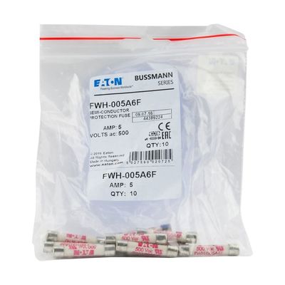Schaltflächenverbindungen für den Schutz von Gleichspannungsbussen FWH-005A 6*32mm Größe