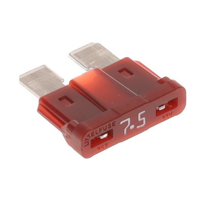 Fahrzeug-Littelfuse 7.5A Auto Blatt Sicherung Braun 32V Dc Mfr Teil Nr. 0287007.5.PXCN