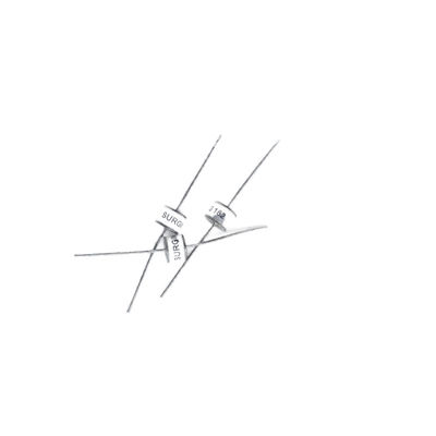 UL anerkannte Spannung Koaxial Gasentladungsrohr Widerstand Impulsausladung Strom bis zu 2KA